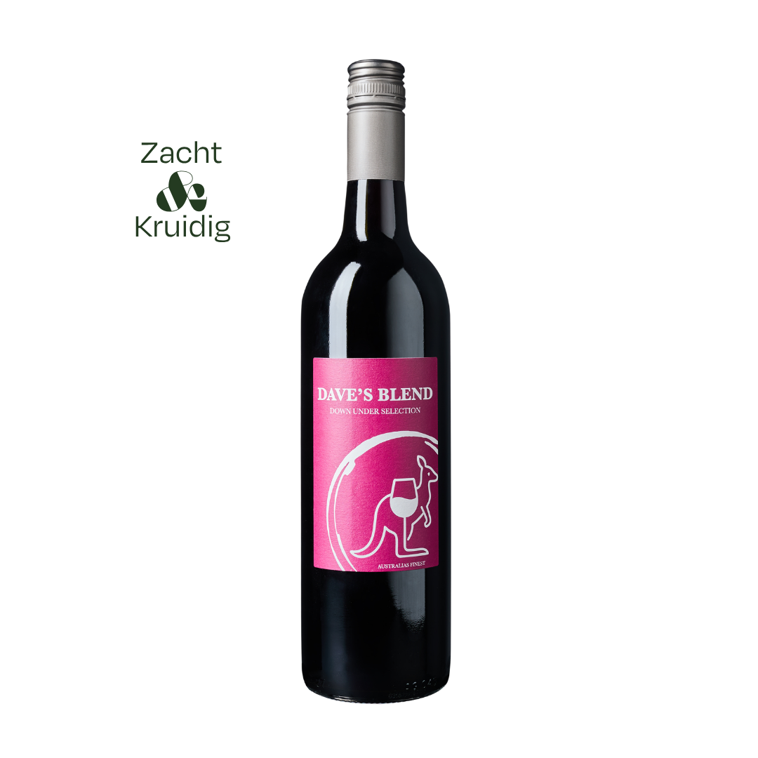 Fles Down Under Selection Dave’s Blend – soepele Australische rode blend met donker fruit en zachte kruiden