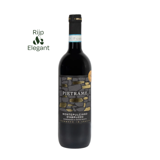 Cantina Tollo Pietrame Montepulciano d’Abruzzo rode wijn van 100% Montepulciano uit Abruzzo, Italië