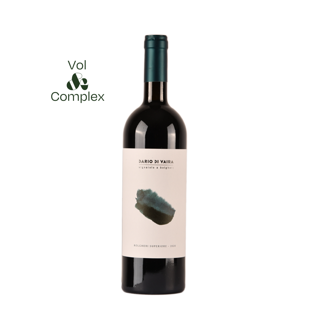 Dairio di Vaira Bolgheri Superiore, krachtige Bolgheri Rode wijn, wijn uit Toscane
