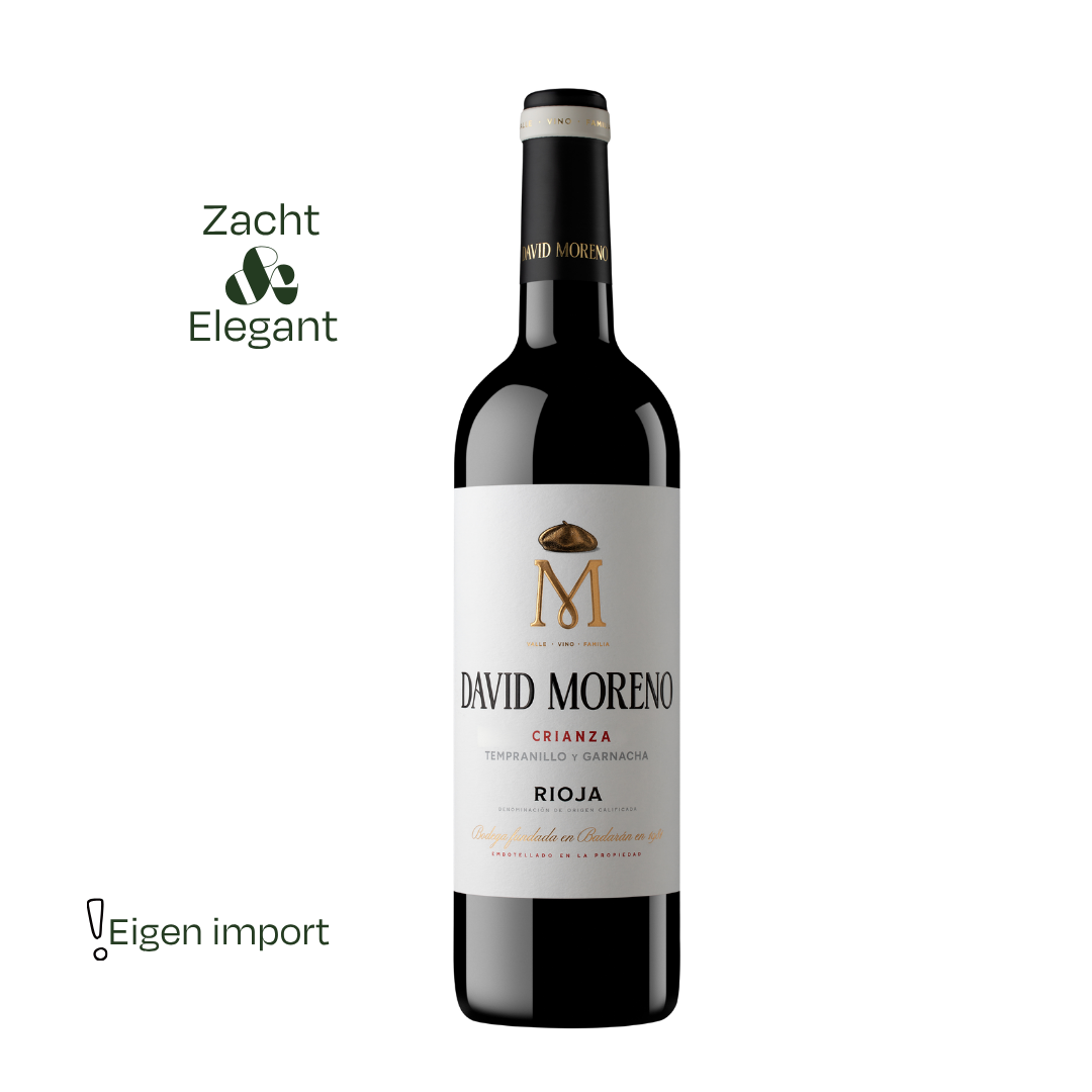David Moreno Crianza Rioja DOCa – Spaanse rode wijn van Tempranillo