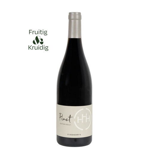 Domaine Deshenry's Pinot Noir Édition Solo rode wijn van 100% Pinot Noir uit de Languedoc, Frankrijk