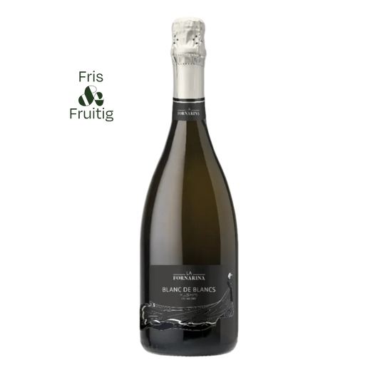 La Fornarina Blanc de Blanc, mousserende wijn uit Veneto, Italië