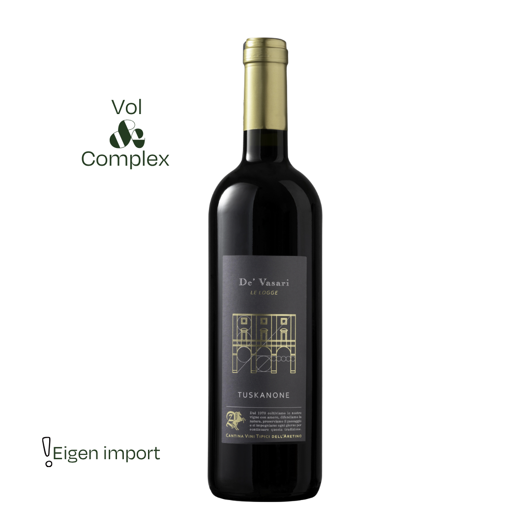Tuskanone Rosso Toscana IGT van Cantina dei Vini Tipici dell'Aretino uit Toscane